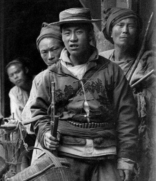 清朝士兵图片,威武雄壮的古代军装风采